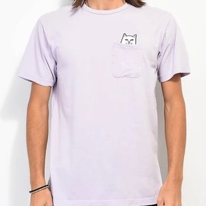 Purple rip n dip tee